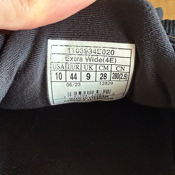 Brooks Ghost 16 Black Mens Size 10 Wide main image 5